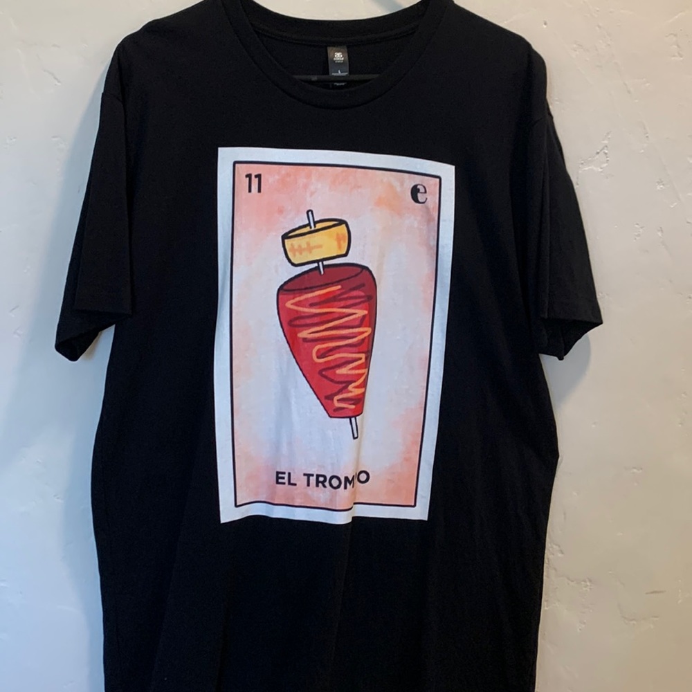 Love Tacos?? Men’s el Trompo T-shirt Size Large